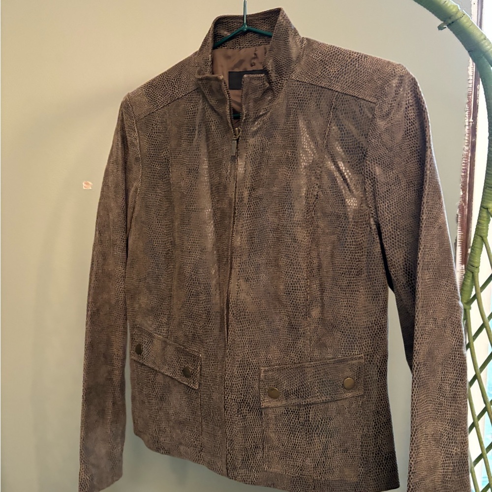 Alfani Snake Print Jacket